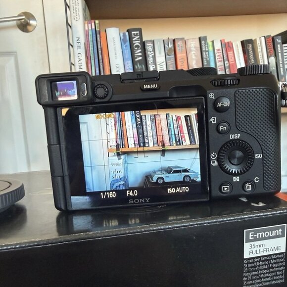 SONY a7c ILCE-7CL Black With Box Body Only - Picture 7 of 8